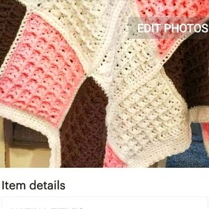 handmade baby blanket